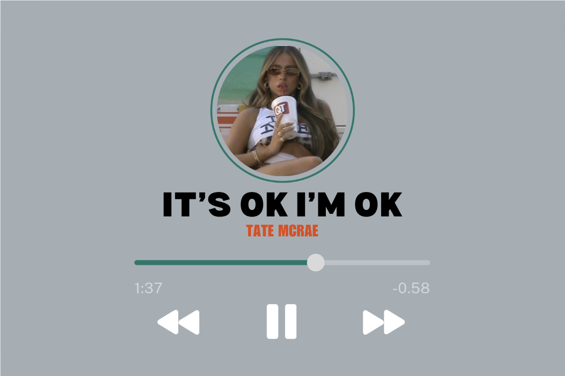 Join WSPN reporter Jillian Mele as she reviews Tate McRae's latest new single, "It's ok I'm ok."